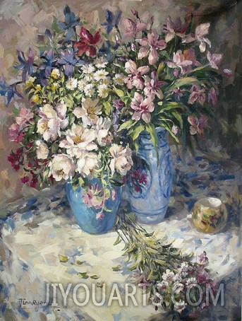 modern flower oil painting 0011