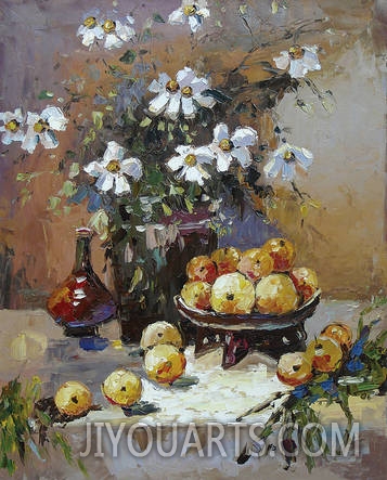 modern flower oil painting 0014