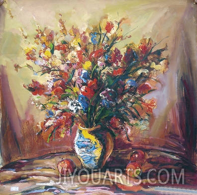 modern flower oil painting 0017