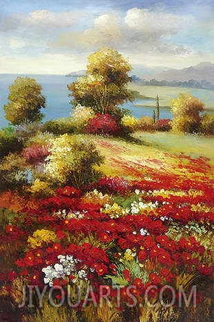 Landscape Oil Painting 100% Handmade Museum Quality0025