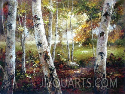 Landscape Oil Painting 100% Handmade Museum Quality0032
