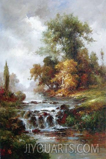 Landscape Oil Painting 100% Handmade Museum Quality0044