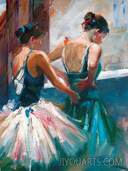 People Oil Painting 100% Handmade Museum Quality 0066
