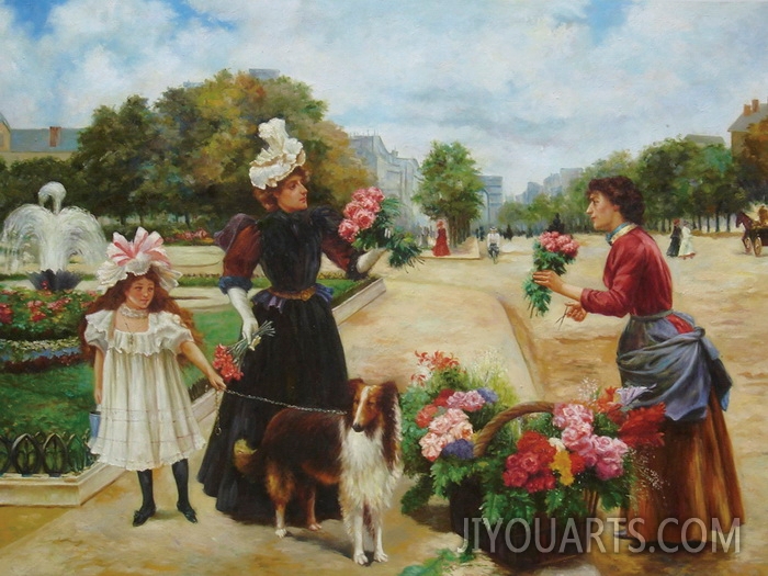 People Oil Painting 100% Handmade Museum Quality 0068