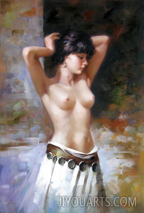 Nude Oil Painting 100% Handmade Museum Quality 0026