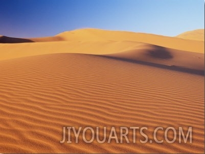 Sand Dune of the Erg Chebbi, Sahara Desert Near Merzouga, Morocco, North Africa, Africa
