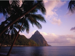 Pietons, St. Lucia, Caribbean