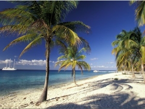 Tropical Beach on Isla de la Juventud, Cuba