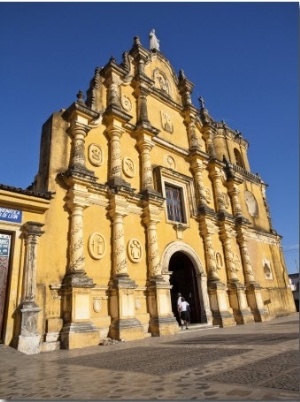 Iglesia De La Recoleccion, Leon, Nicaragua, Central America