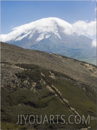 Volcan Chimborazo, Chimborazo Province, Central Highlands, Ecuador, South America