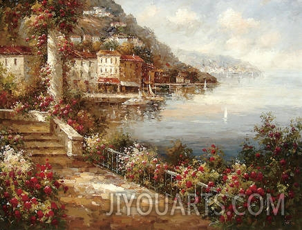 Mediterranean Oil Painting 0001