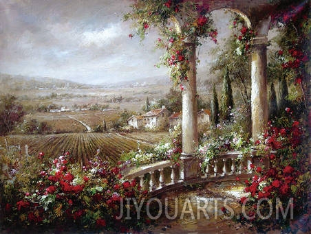 Mediterranean Oil Painting 0002