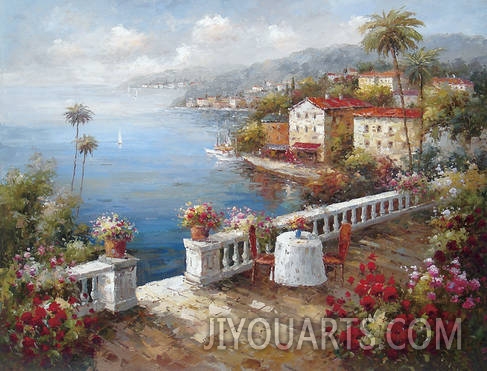 Mediterranean Oil Painting 0006