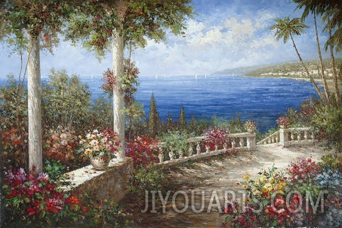 Mediterranean Oil Painting 0010