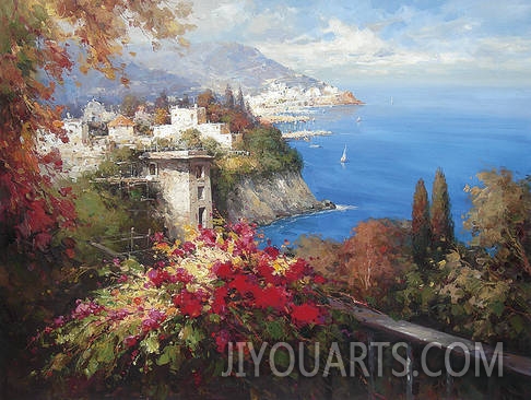 Mediterranean Oil Painting 0013