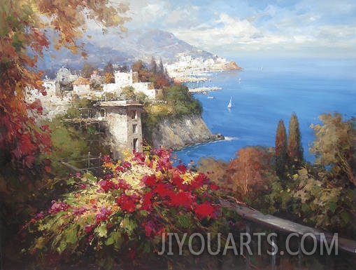 Mediterranean Oil Painting 0018