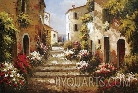 Mediterranean Oil Painting 0019
