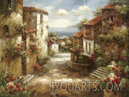 Mediterranean Oil Painting 0020