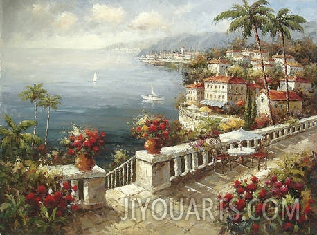 Mediterranean Oil Painting 0025