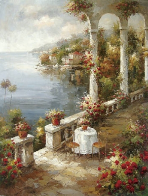 Mediterranean Oil Painting 0035