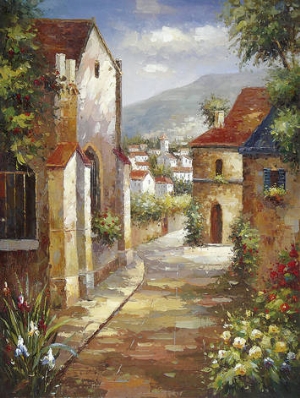 Mediterranean Oil Painting 0036