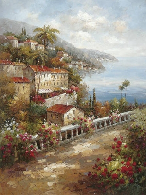 Mediterranean Oil Painting 0050