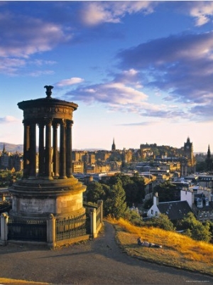 Stewart Monument, Calton Hill, Edinburgh, Scotland