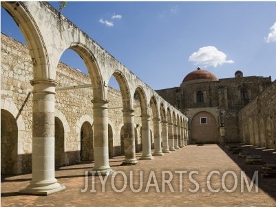 Monastery and Church of Cuilapan, Oaxaca, Mexico, North America