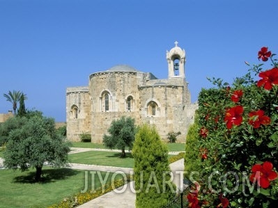Church of St. John the Baptist, Ancient Town of Byblos (Jbail), Mount Lebanon District, Lebanon