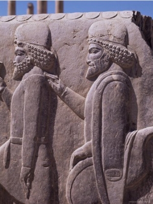 Detail, Persepolis, Unesco World Heritage Site, Iran, Middle East