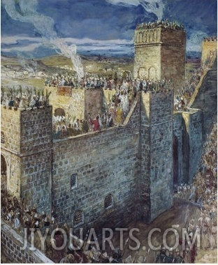 The Procession on the Walls of Jerusalem