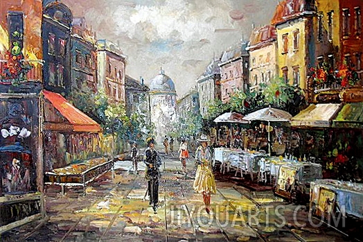 Street Oil Paintings 0013