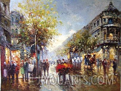 Street Oil Paintings 0029