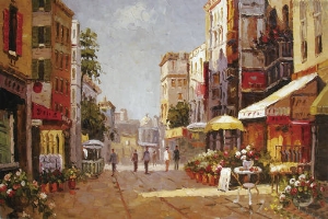 Street Oil Paintings 0038