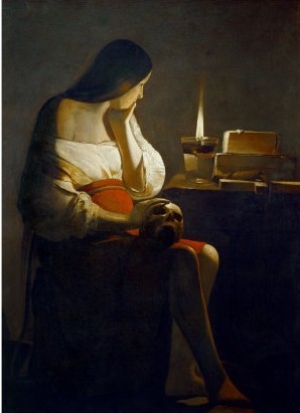 The Magdalene with a Night Light