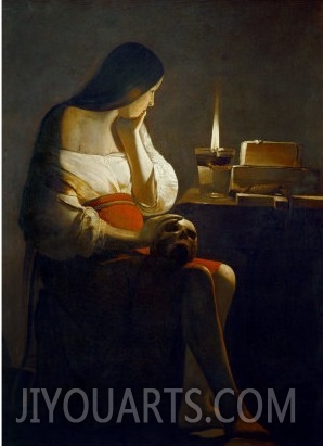 The Magdalene with a Night Light