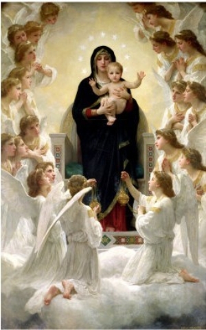 The Virgin with Angels, 1900