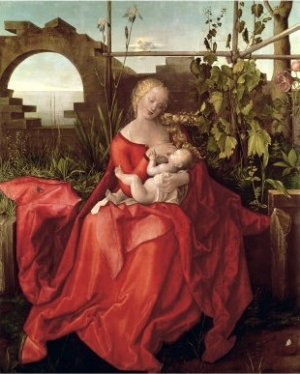 Virgin and Child  Madonna with the Iris,  1508
