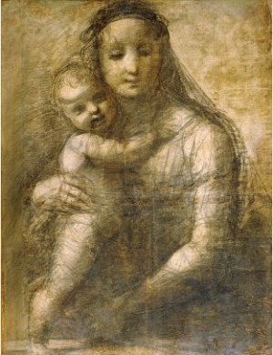 Virgin and Child, Preparatory Cartoon for the Mackintosh Madonna