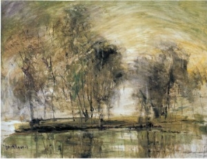 Willows in Morning Wind