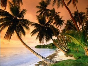 Blue Lagoon Resort Beach, Weno Centre, Micronesia