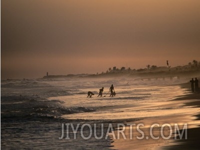 Dusk Over La Beach, Accra, Ghana