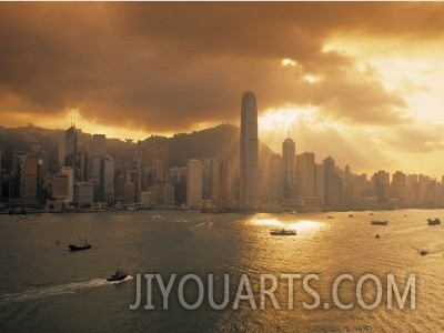 Hong Kong Skyline from Kowloon, China