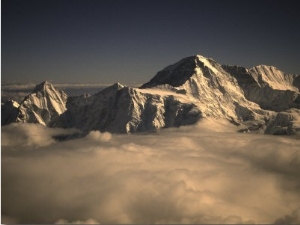 Sunset in Nepal