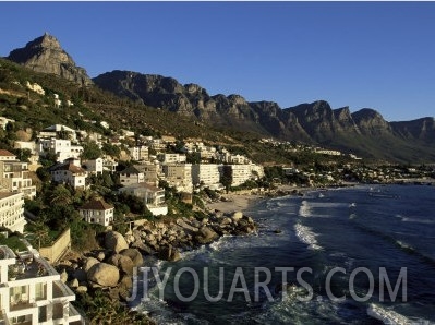 Exclusive Houses at the Upmarket Clifton Beach, Cape Town, South Africa, Africa