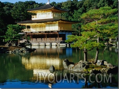 Kingkaku Ji Temple (Golden Pavilion), Kyoto, Japan