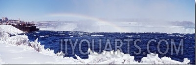 Rainbow over Horseshoe Falls, Canada