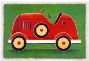 Red Racing Car