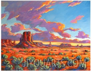 Monument Valley Sunset