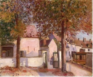 View in Moret (Rue de Fosses)